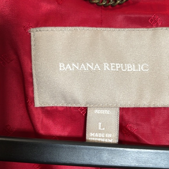Banana Republic Trench Coat 12p - Picture 2 of 5